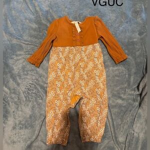 Matilda Jane Floral Long-Sleeve Baby Romper